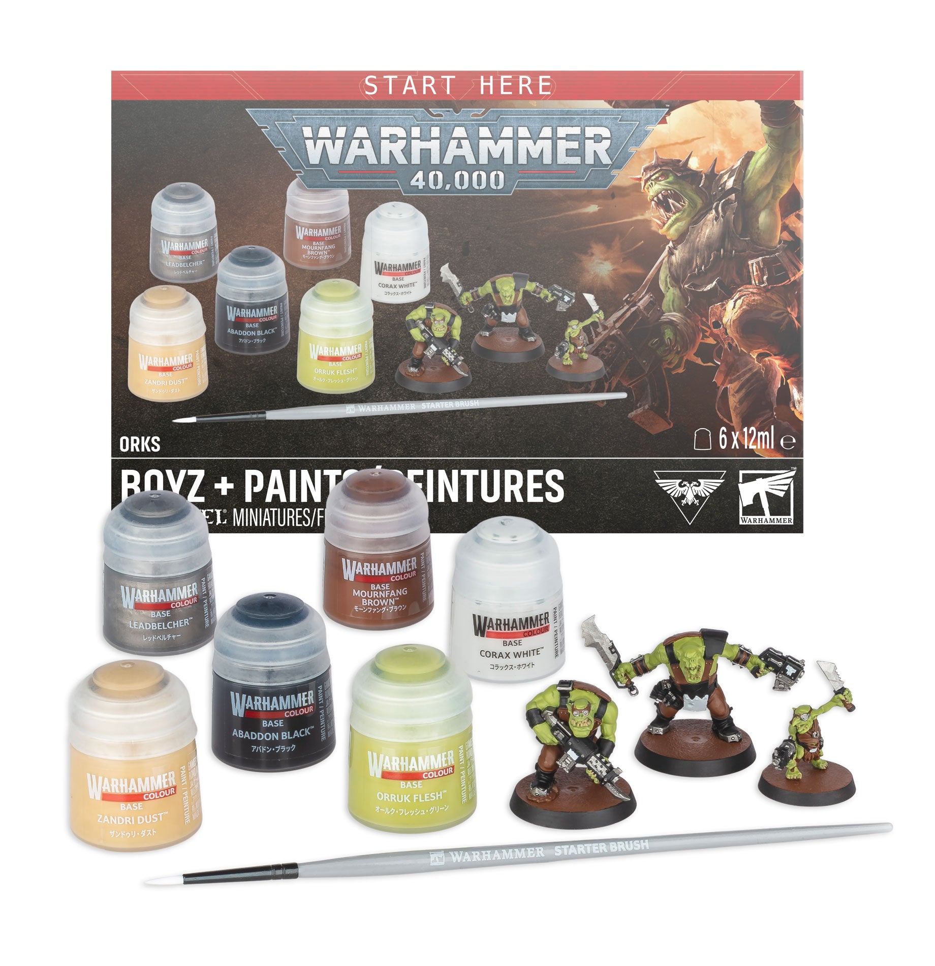 Orks Plus Paints - (Pre-Order)